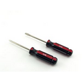 D Line Screwdriver with Red/Black Handle (3 1/2") 1/4" Slotted